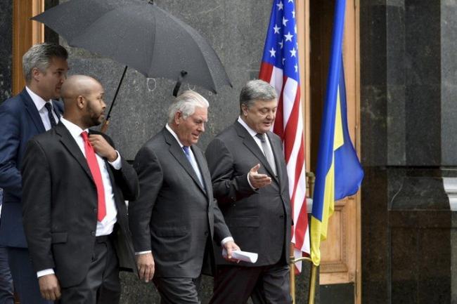 Президент Украины провел переговоры с высокопоставленным чиновником из США