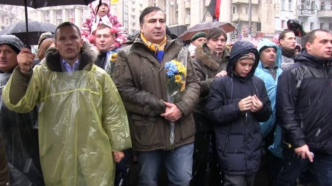 Шок для Банковой: Саакашвили пообещал Новый год без Порошенко