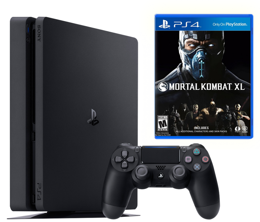 PlayStation 4pro 1tb +mortal combat 11