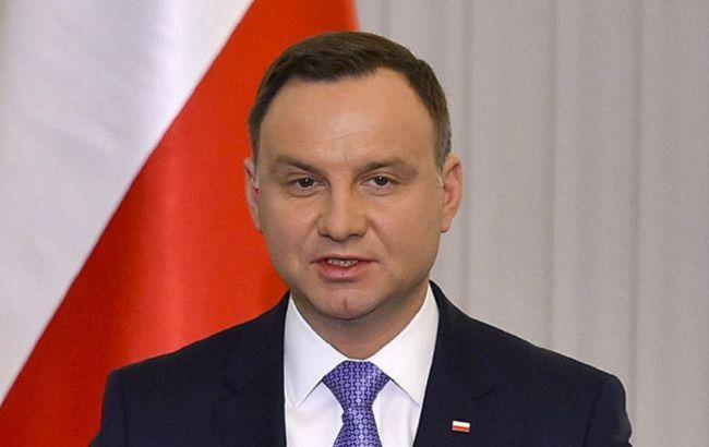 Президент Польши планирует посетить Украину в следующем месяце